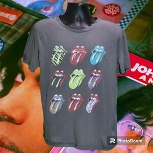 The Rolling Stones Grey T-Shirt Large